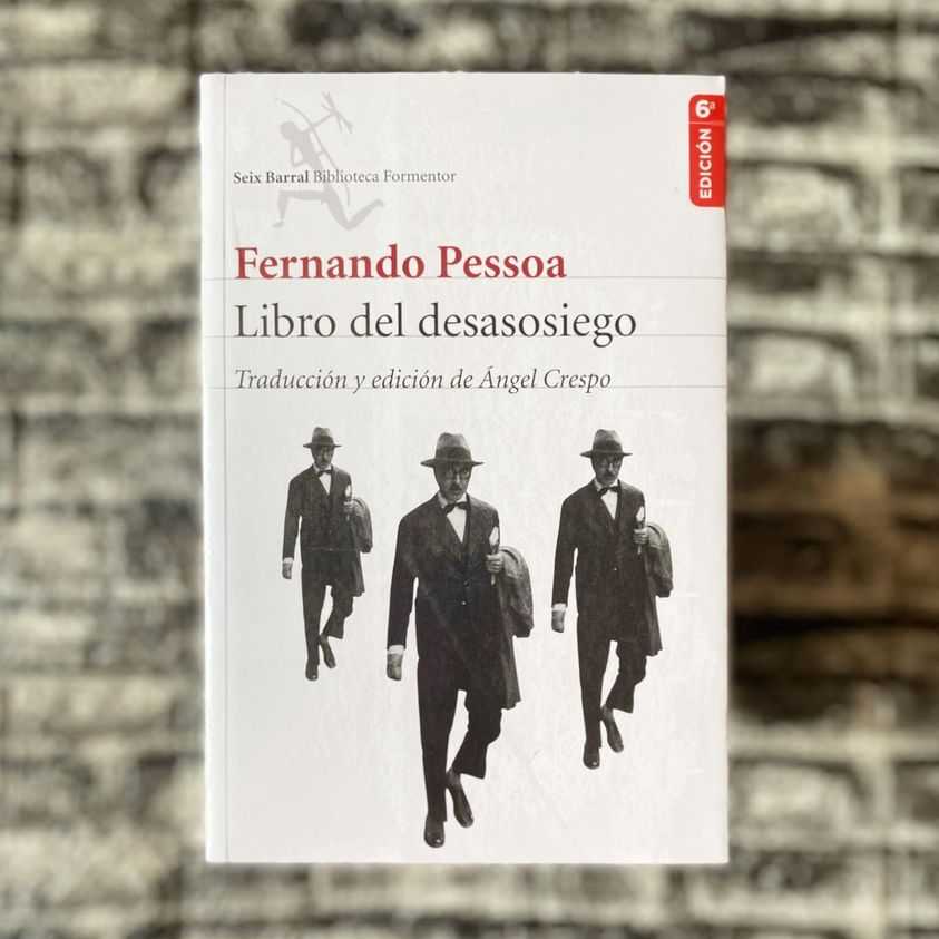 📚Libro del desasosiego - Fernando Pessoa