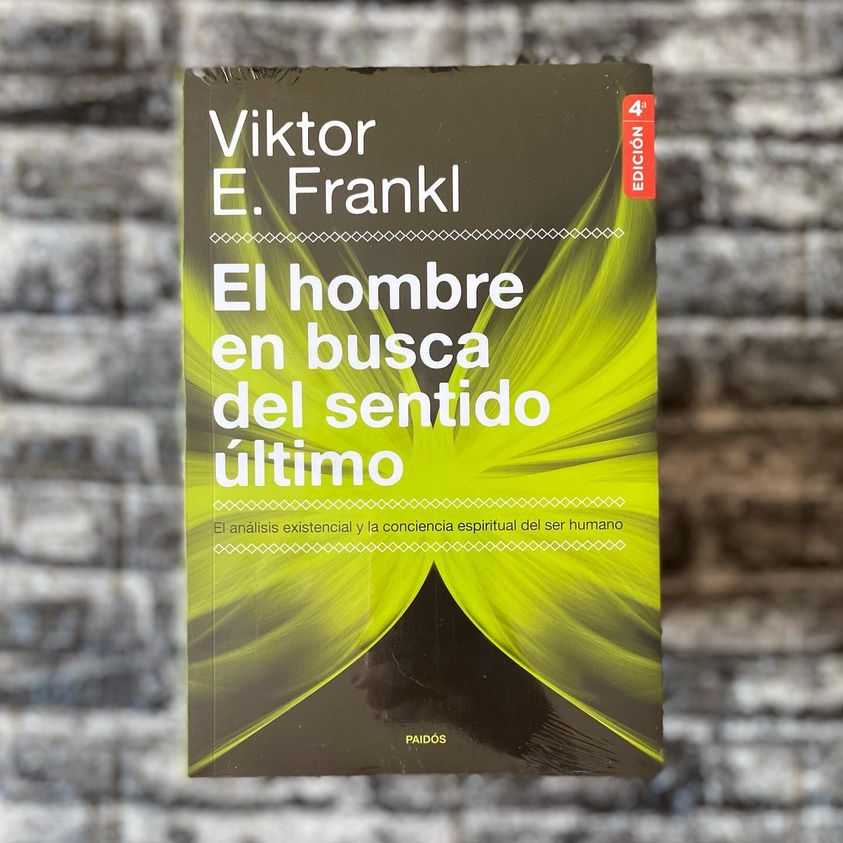 📚El hombre en busca del sentido último - Viktor E. Frankl